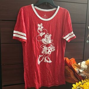 Minnie Mouse jersey style shirt